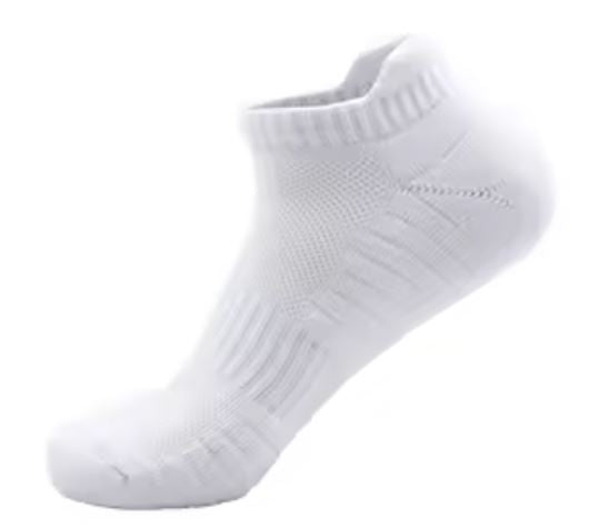 3 Pairs - Adult One Size Fits All white ankle socks