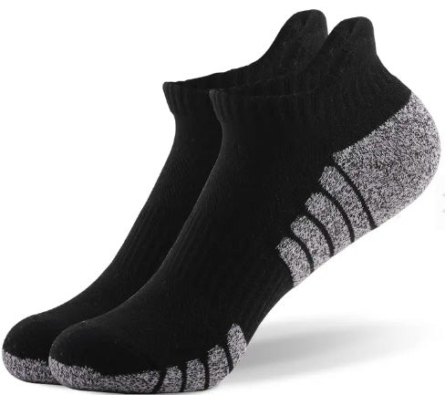 4 Pairs - Unisex Ankle socks with soft bottom