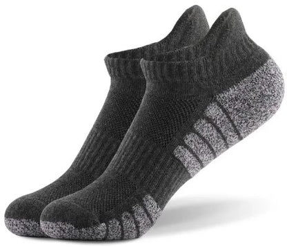 4 Pairs - Unisex Ankle socks with soft bottom