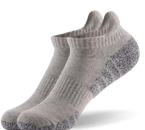4 Pairs - Unisex Ankle socks with soft bottom