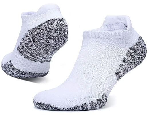 4 Pairs - Unisex Ankle socks with soft bottom